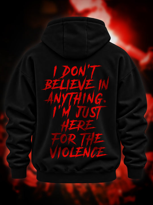 "Violence" Oversize Hoodie