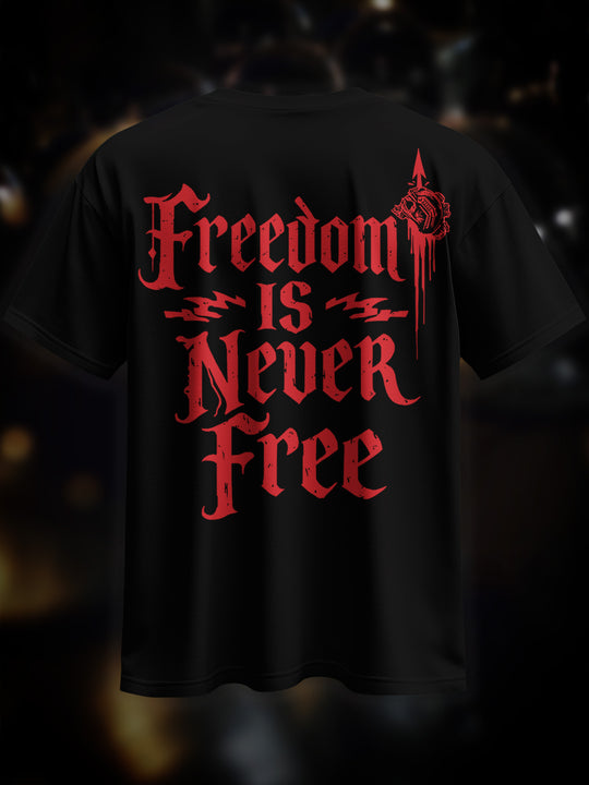 "Freedom" Heavy Oversize Shirt