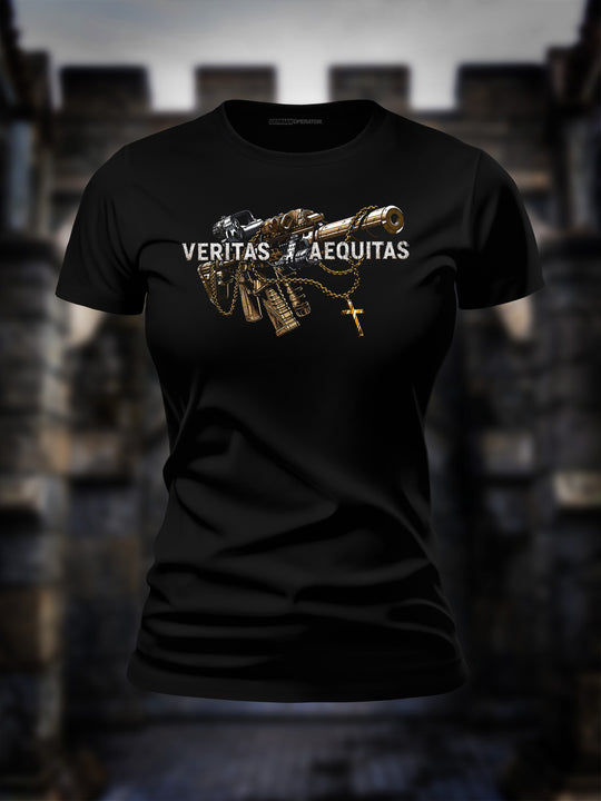 "Veritas Aequitas" Damen T-Shirt