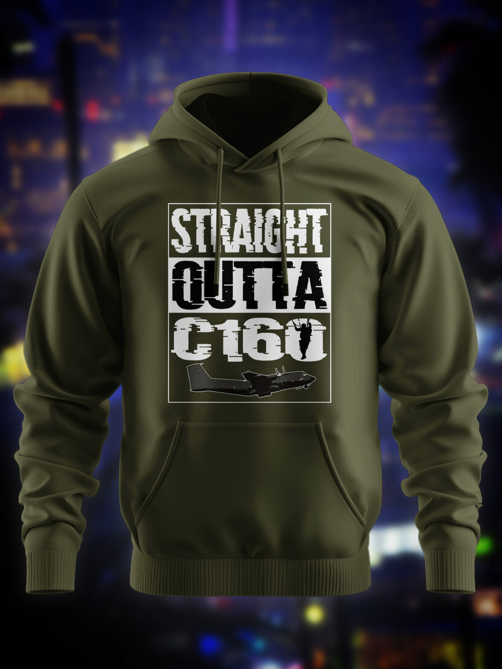 "Straight Outta C160" Premium Hoodie
