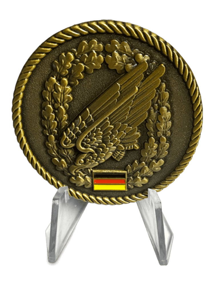 Coin Ständer transparent