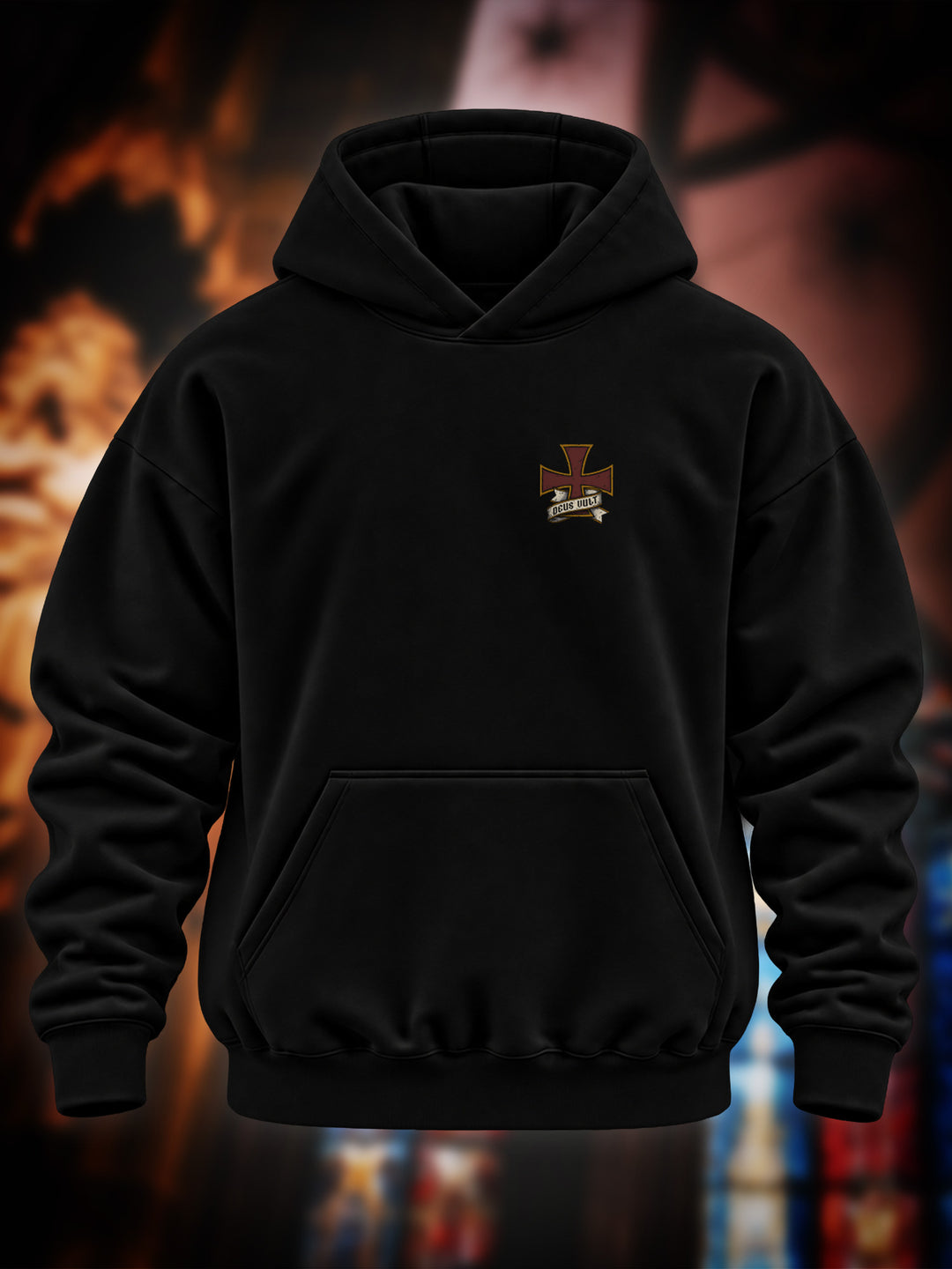 "Deus Vult" Oversize Hoodie