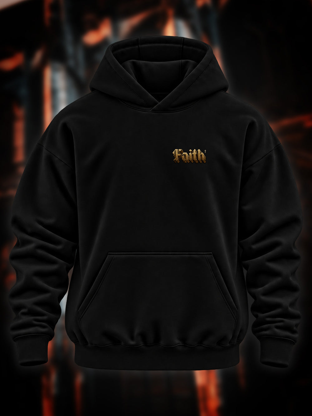 "Faith" Oversize Hoodie