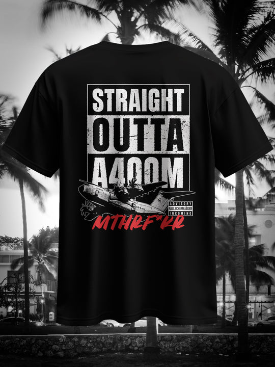 "Straight Outta A400M" Heavy Oversize Shirt