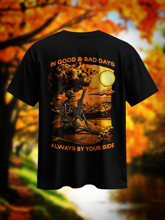 "Good & Bad Days" Heavy Oversize Shirt