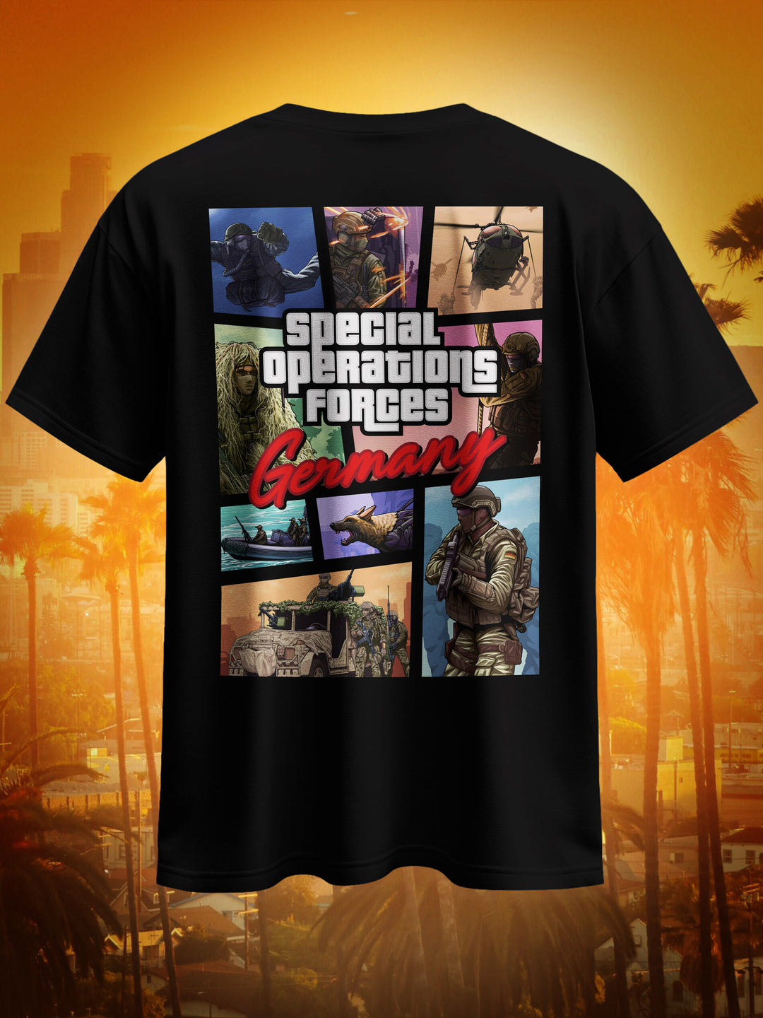 "SOF Germany" Heavy Oversize Shirt
