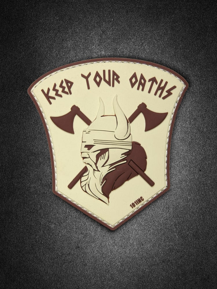 "Keep Our Oarths" PVC Patch