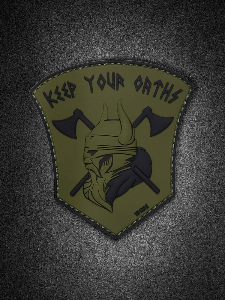 "Keep Our Oarths" PVC Patch