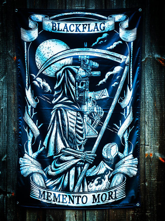 "Memento Mori" Flagge 120g/m²