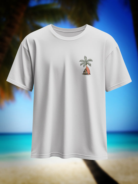 "Palm Springs" Heavy Oversize Shirt