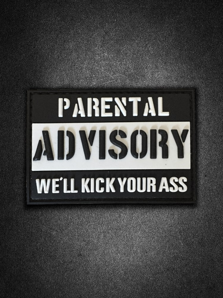 "Parental Advisory" PVC Patch