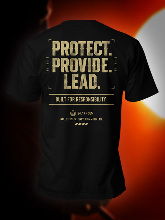 "Protect. Provide. Lead." Vatertag Special Shirt