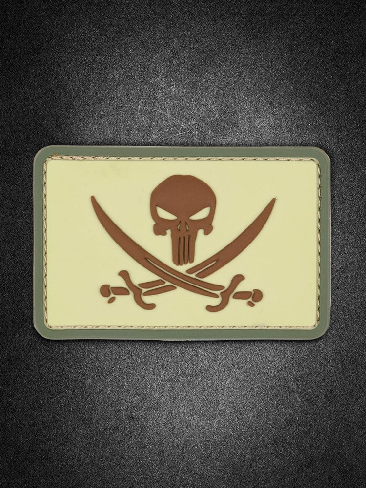"Punisher Pirate" PVC Patch