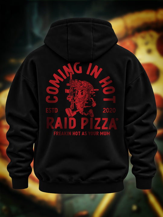 "Raid Pizza" Oversize Hoodie
