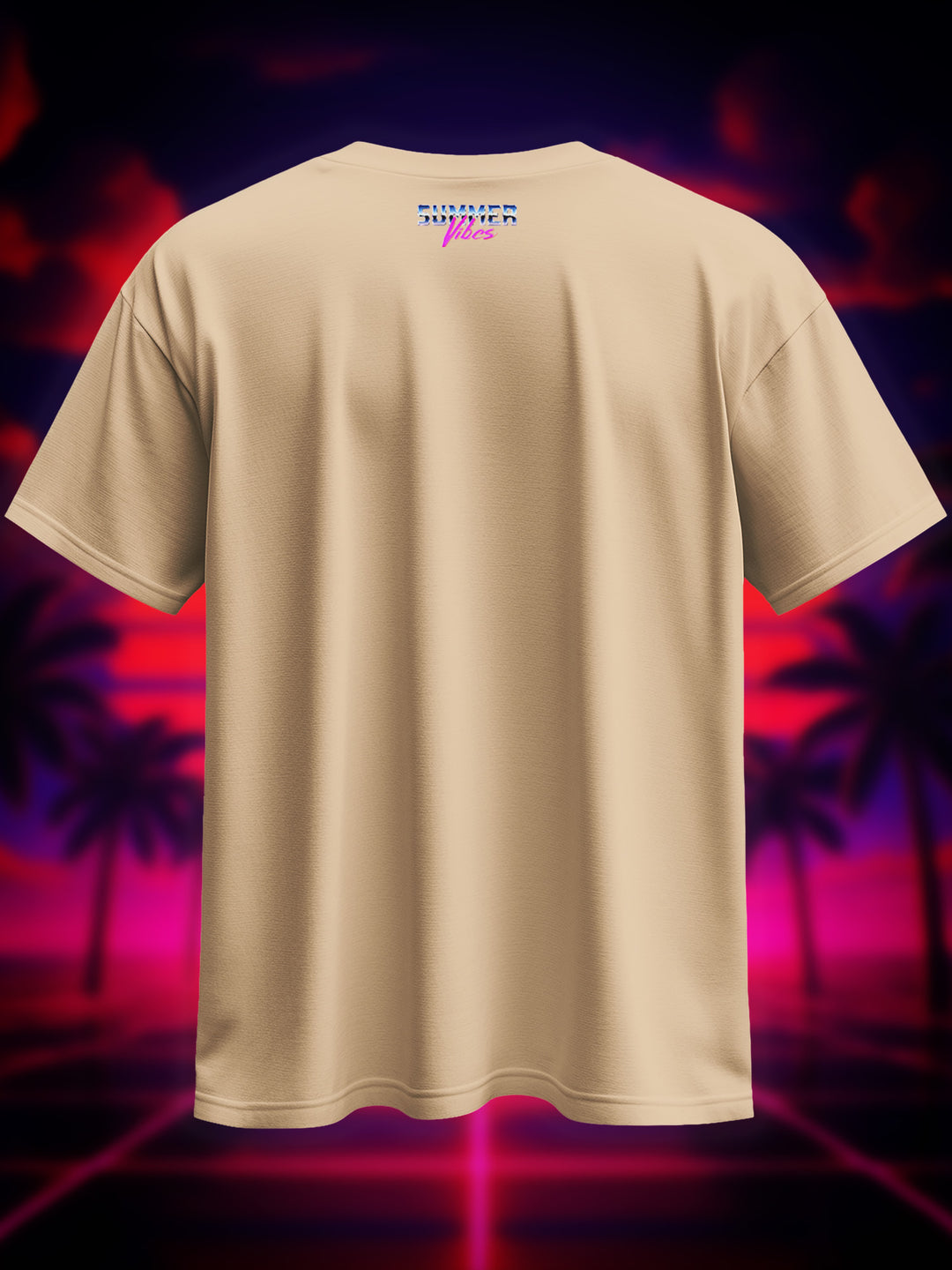 "Summer Vibes Retro" Heavy Oversize Shirt