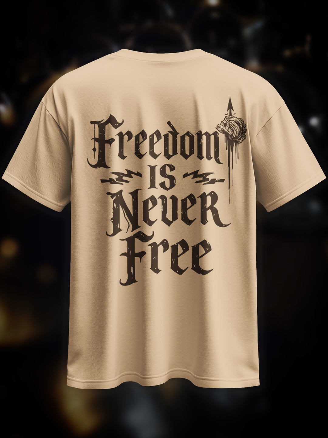 "Freedom" Heavy Oversize Shirt