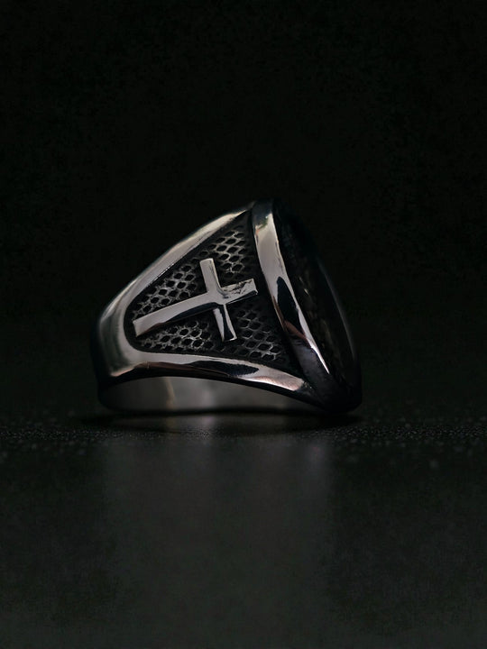 "St.Michael - Protect us" Ring