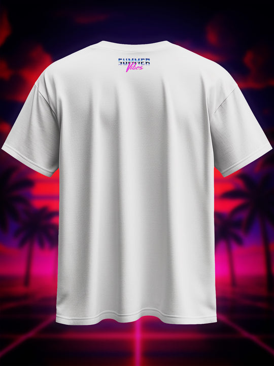"Summer Vibes Retro" Heavy Oversize Shirt