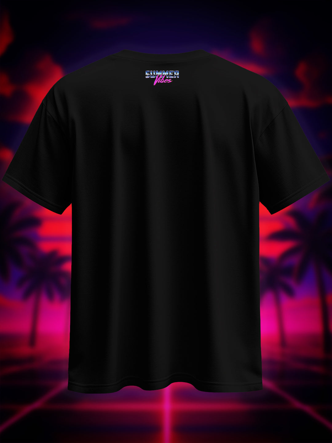 "Summer Vibes Retro" Heavy Oversize Shirt