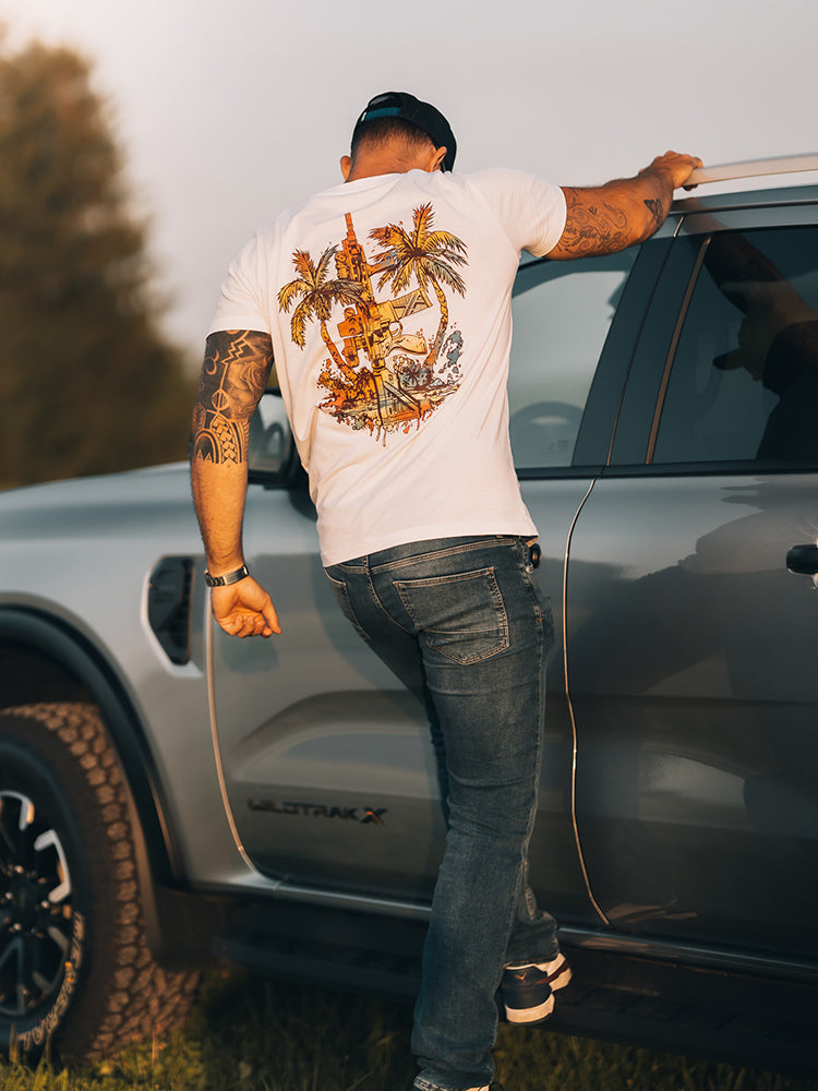 "Tropical Ninety Five" Premium Shirt