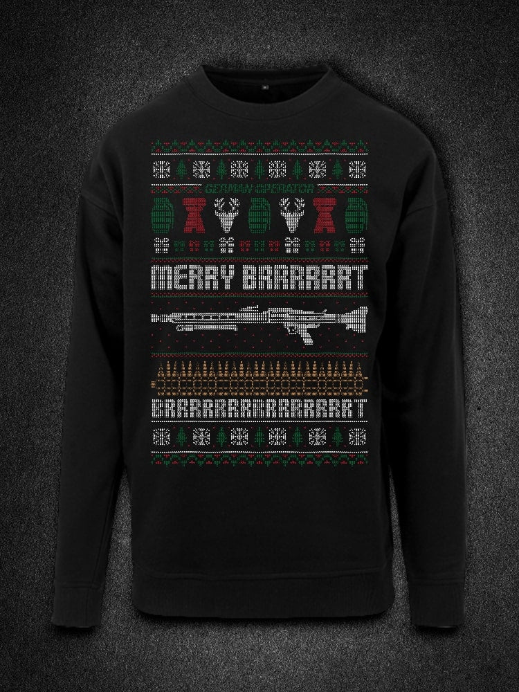 "Ugly Christmas Brrrrrt" Premium Sweatshirt