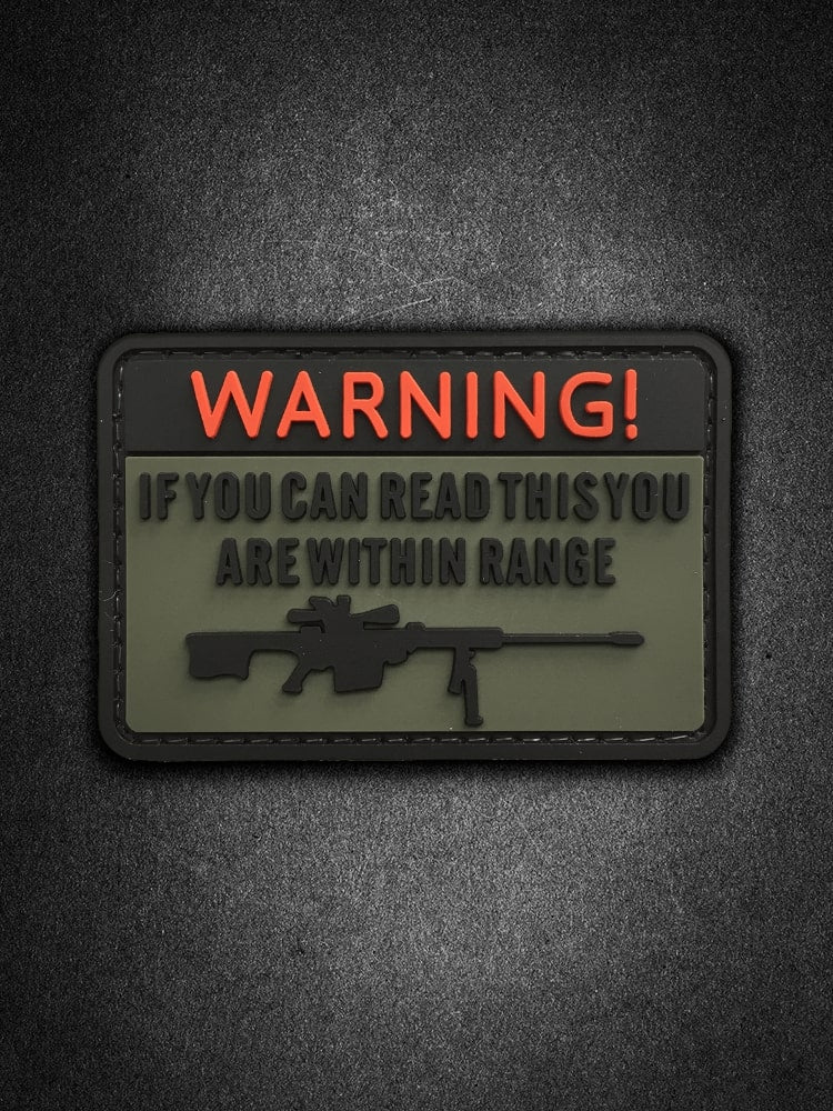 "Within Range" PVC Patch