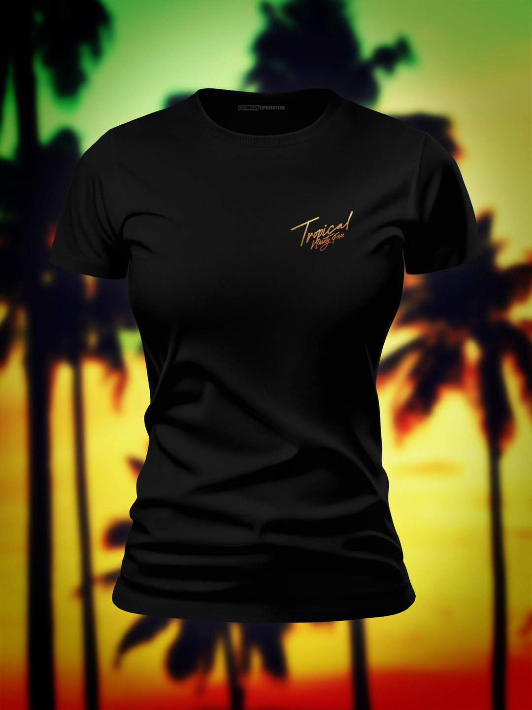 "Tropical Ninety Five" Damen T-Shirt