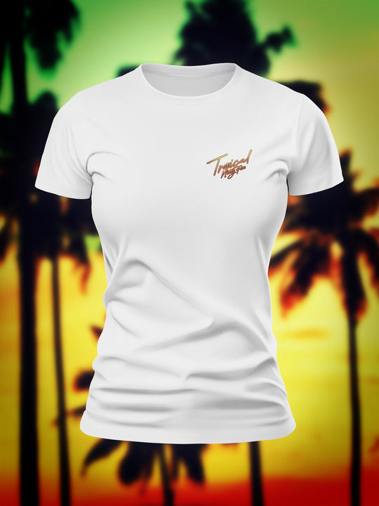 "Tropical Ninety Five" Damen T-Shirt
