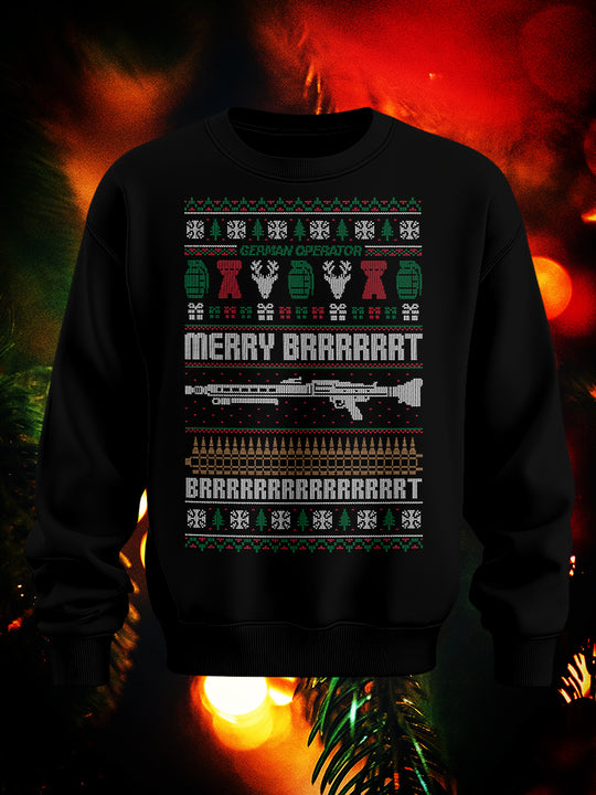 "Ugly Christmas Brrrrrt" Premium Sweatshirt