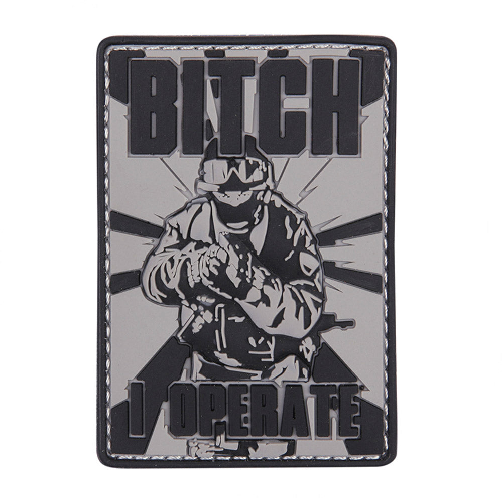 "Bitch I Operate" PVC Patch