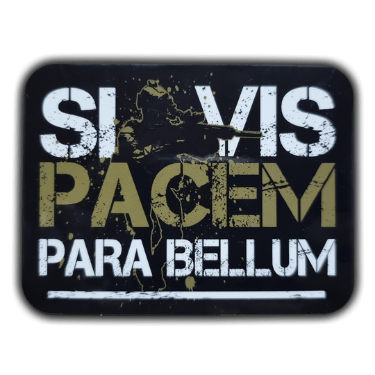 "SI VIS PACEM" Premium Sticker