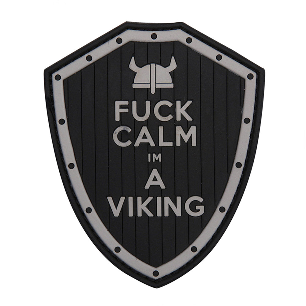 "Fuck Calm - Im a Viking" PVC Patch