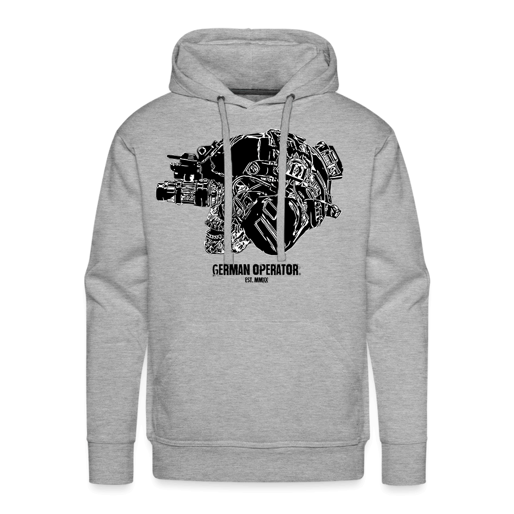 "German Operator Skull" Premium Hoodie