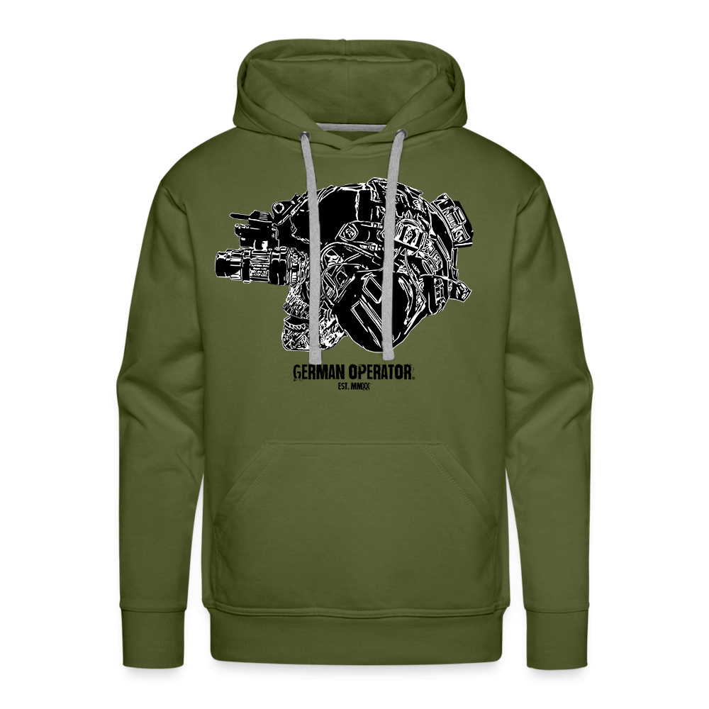 "German Operator Skull" Premium Hoodie