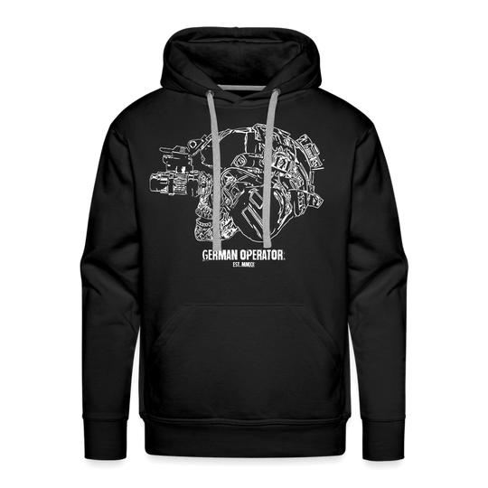"German Operator Skull" Premium Hoodie