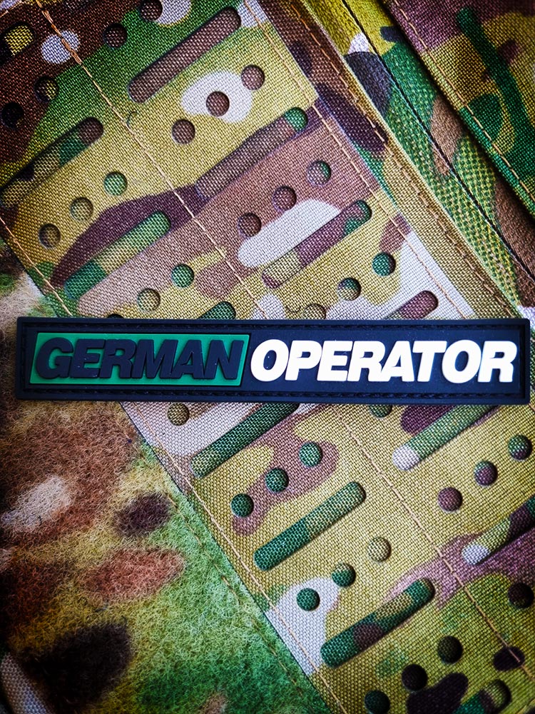 "German Operator" PVC Patch