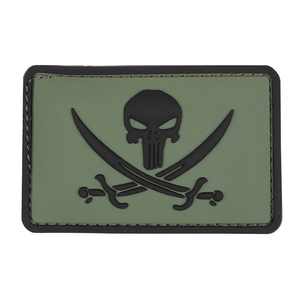 "Punisher Pirate" PVC Patch