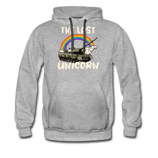 Men’s Premium Hoodie - Grau meliert