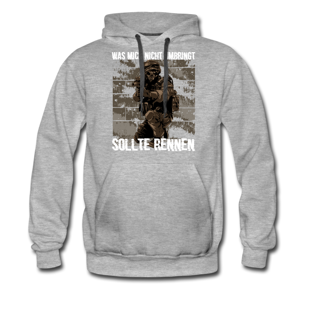 Men’s Premium Hoodie - Grau meliert