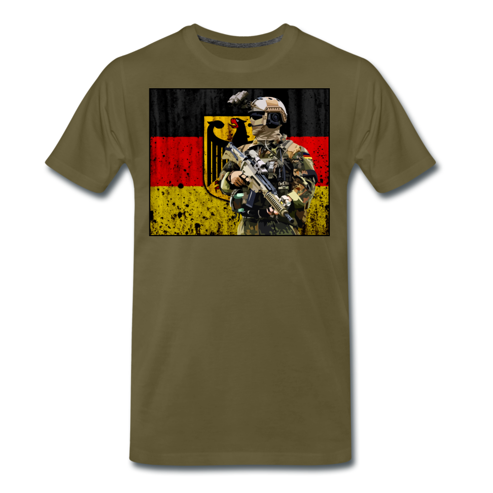 "The German Operator" Premium Shirt - Khaki