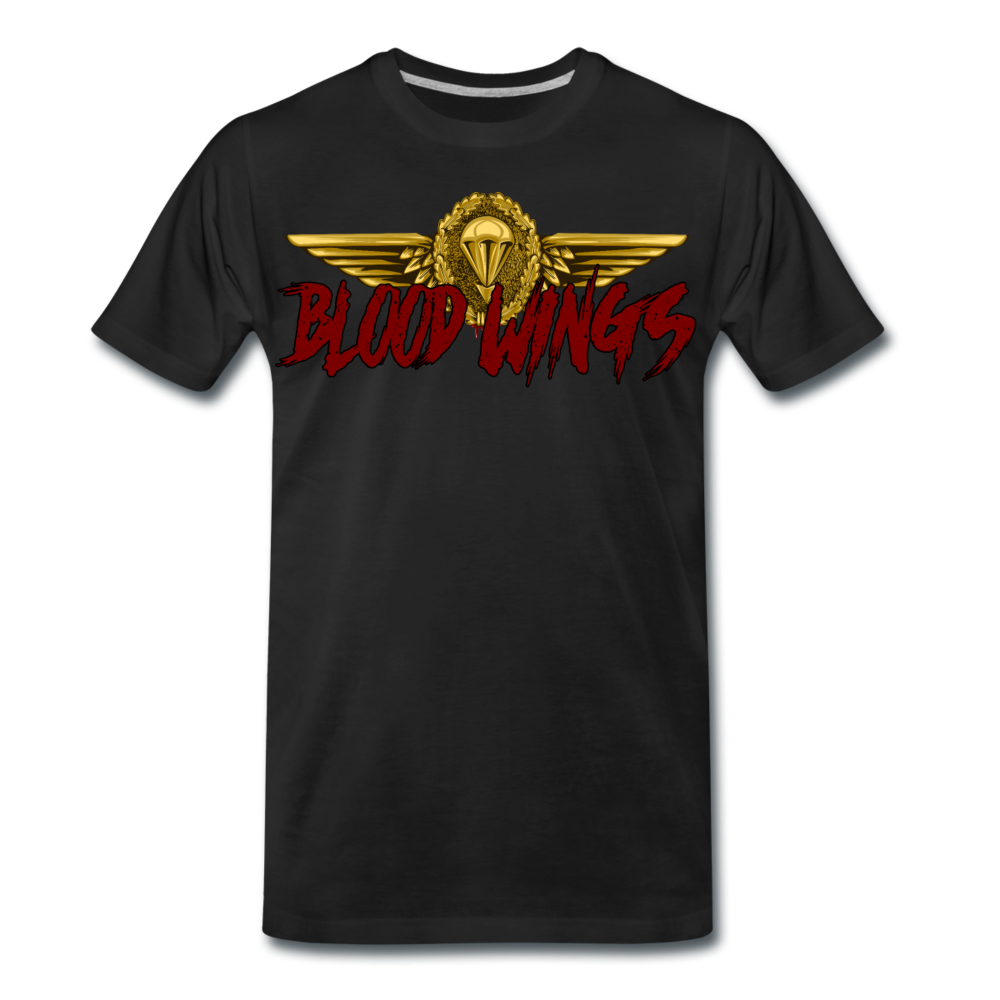 "Blood Wings" Premium Shirt - Schwarz