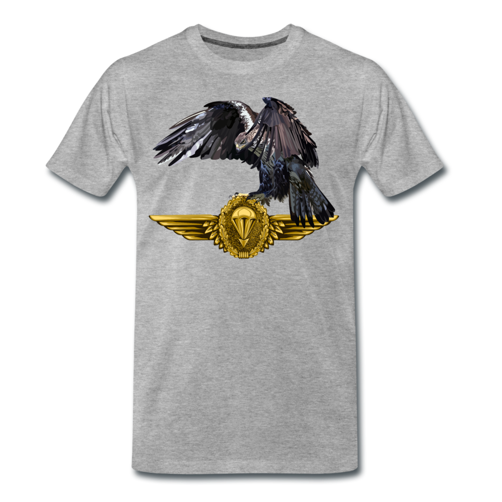 "Seeadler" Premium Shirt - Grau meliert