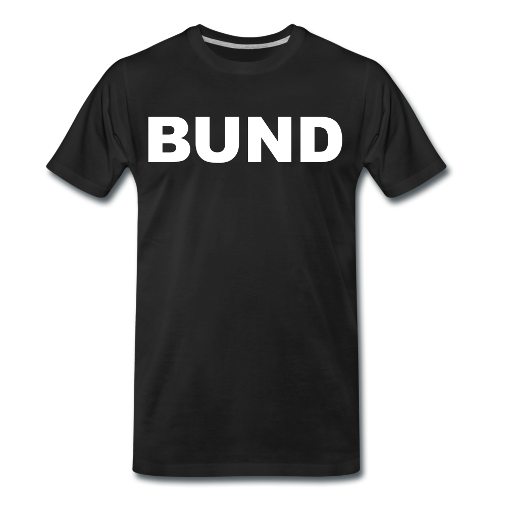 "BUND" Premium Flock Shirt Hell - Schwarz
