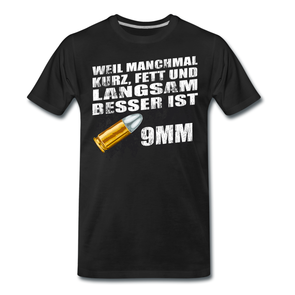 "9mm" Premium Shirt - Schwarz