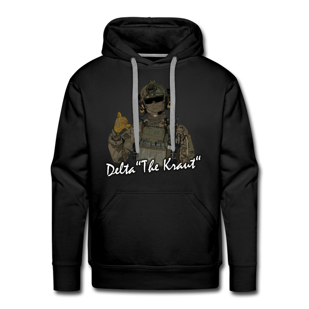 Delta "The Kraut" Premium Hoodie - Schwarz