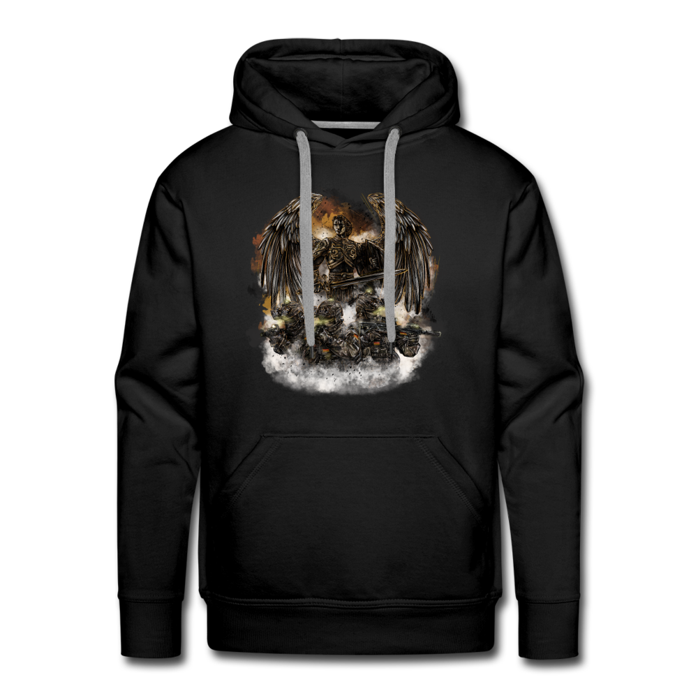 "St. Michael" Premium Hoodie - Schwarz