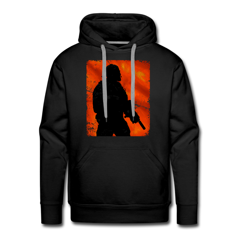 "Sunset Operator" Premium Hoodie - Schwarz