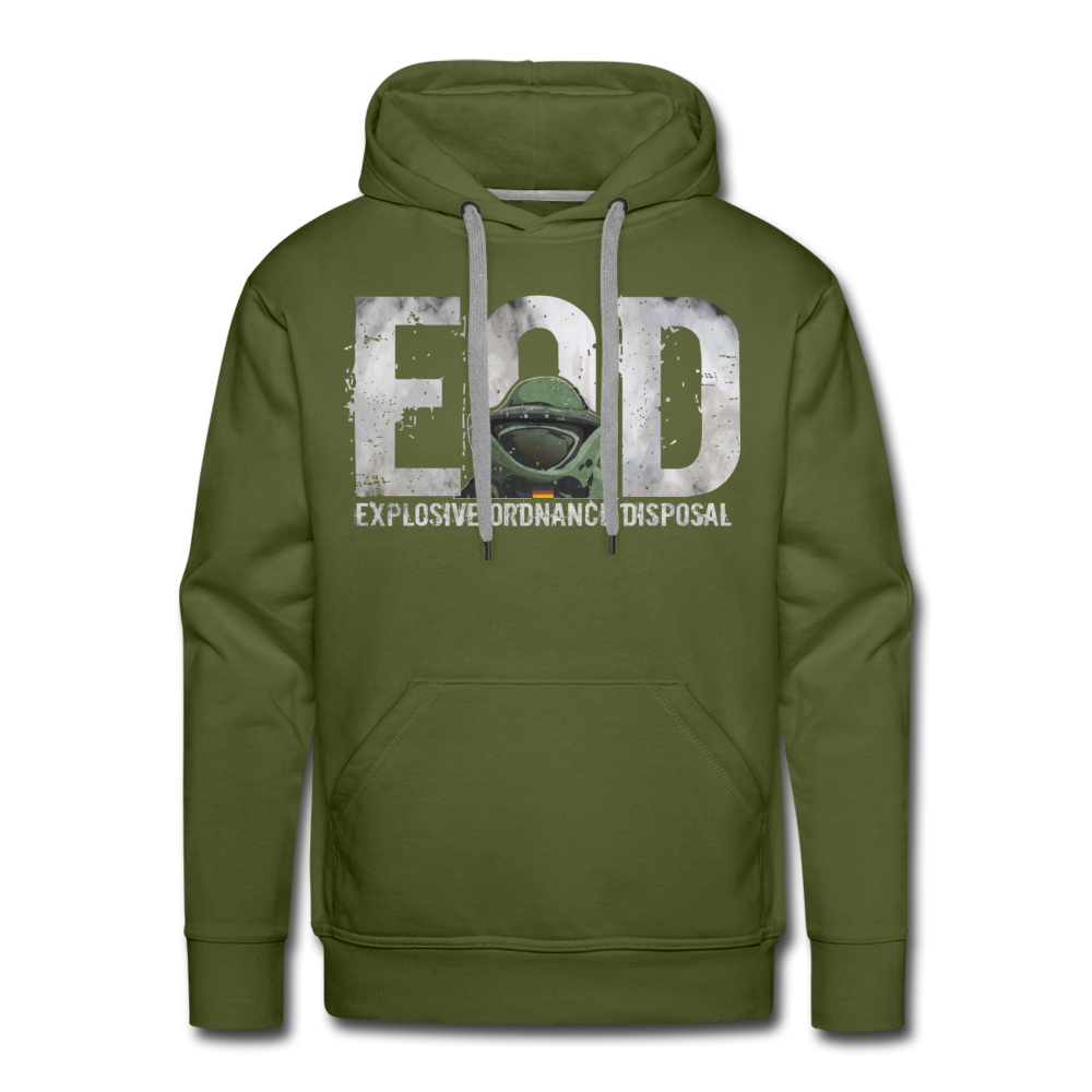"EOD" Premium Hoodie - Olivgrün