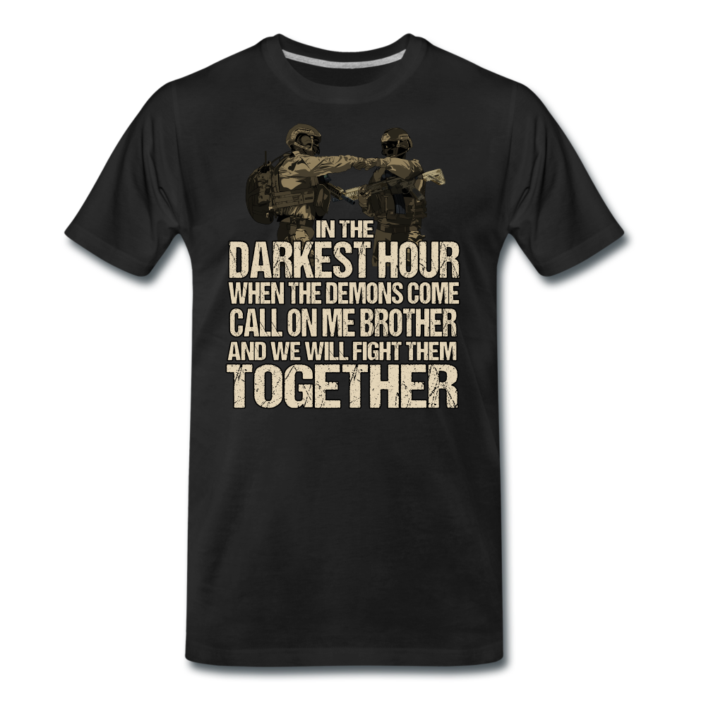 "Darkest Hour" Premium Shirt - Schwarz